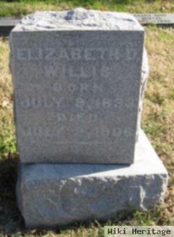 Elizabeth D. Willis