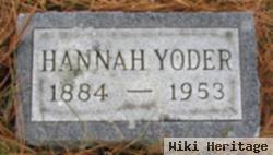 Hannah Swartz Yoder