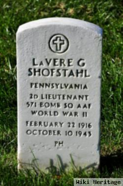 Lavere G Shofstahl