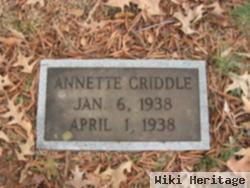 Annette Criddle