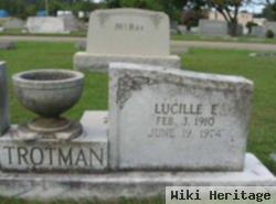 Lucille E Trotman