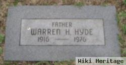 Warren H Hyde