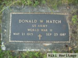 Donald W Hatch