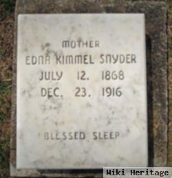 Edna Kimmel Snyder