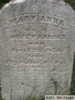 Mary Anna Krum Kariher