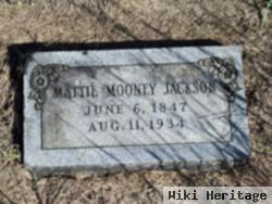 Martha Ellen "mattie" Mooney Jackson