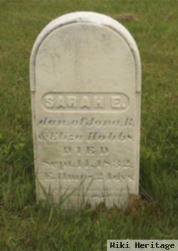 Sarah E. Hobbs