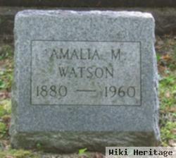 Amalia M Watson