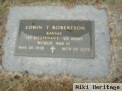 Edwin T Robertson