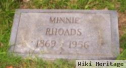 Minnie Lee Wade Rhoads