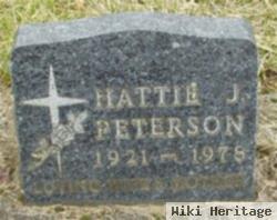 Hattie J. Tackett Peterson