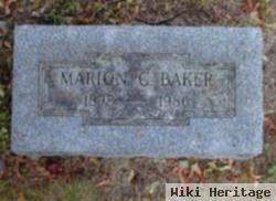 Marion C Baker