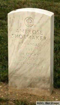 Pvt Ambrose M Shoemaker