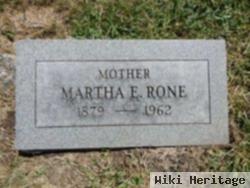 Martha Elizabeth "mattie" Milligan Rone