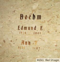 Edmund E. Boehm