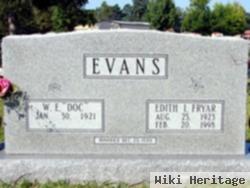 Edith I. Fryar Evans