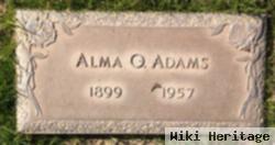 Alma Odessa Olinger Adams