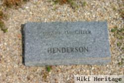 Infant Daughter Henderson