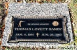 Thomas Lovett Sandy