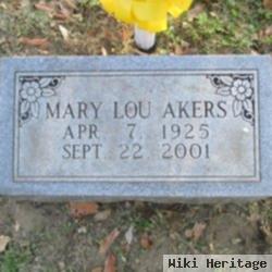 Mary Lou Rowe Akers