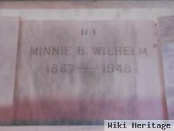 Minnie B Wilhelm