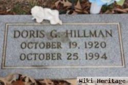 Doris Gertrude Moler Hillman