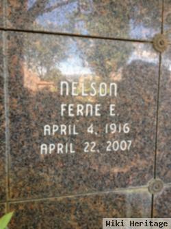 Ferne E. Nelson