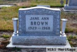 Jane Ann Brown