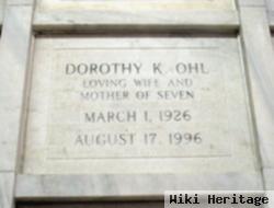 Dorothy K. Ohl