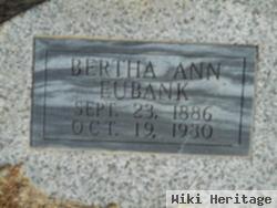 Bertha Ann Boggus Eubank