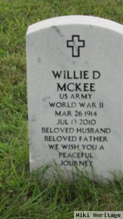 Willie D Mckee