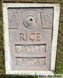 Arthur D Rice