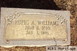 Rufus A. Williams