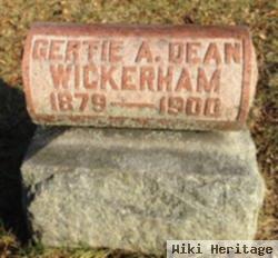 Gertie A. Dean Wickerham