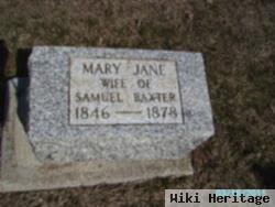 Mary Jane Miller Baxter