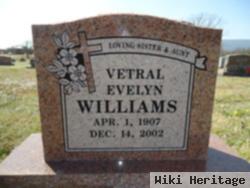 Vetral Evelyn Williams