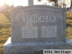 Sallie S Miller Strickler