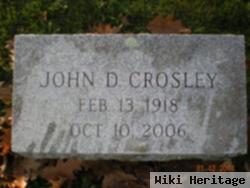 John D Crosley