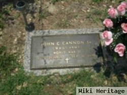 John Claxton Cannon, Sr