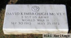 David Kimbrough Mcvey