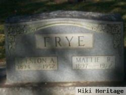 Preston A. "bub" Frye