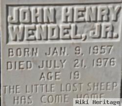 John Henry Wendel, Jr