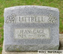 Jean Gage Littrell