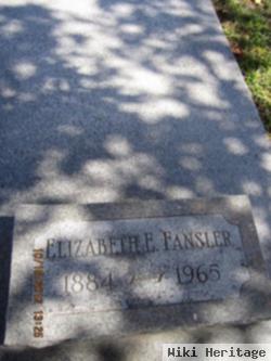 Elizabeth E. Fansler