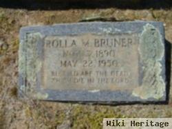 Rolla Marvin Bruner