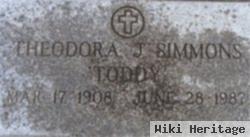 Theodora J. "toddy" Hosch Simmons