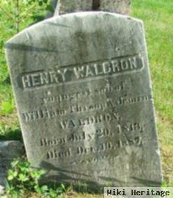 Henry Waldron