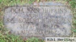 Ocia Ann Hopkins Reeves