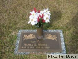 Alpha E. White