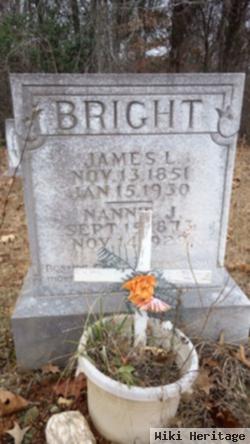 Nannie J Bright